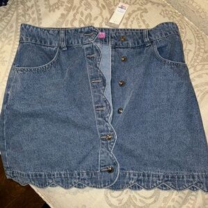 Francesca’s Jean skirt